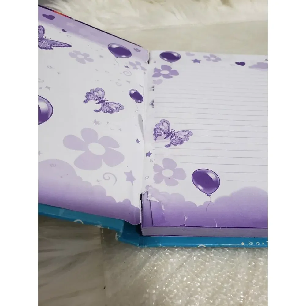 Vintage Lisa Frank Anana Eskimo Polar Bear White Tuscan Bird DIARY NOTE BOOK‎